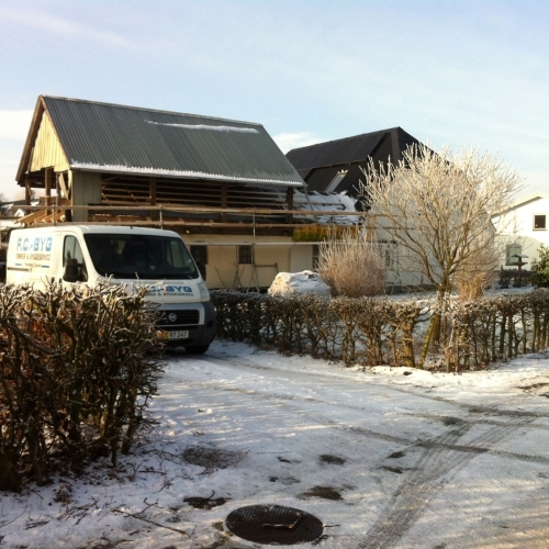 Renovering af hus i Haderslev