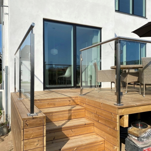 Renovering af hus med ny terrasse