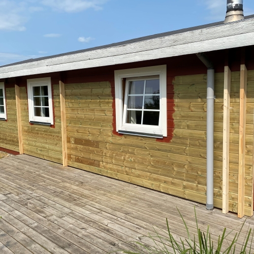 Renovering af sommerhus maling
