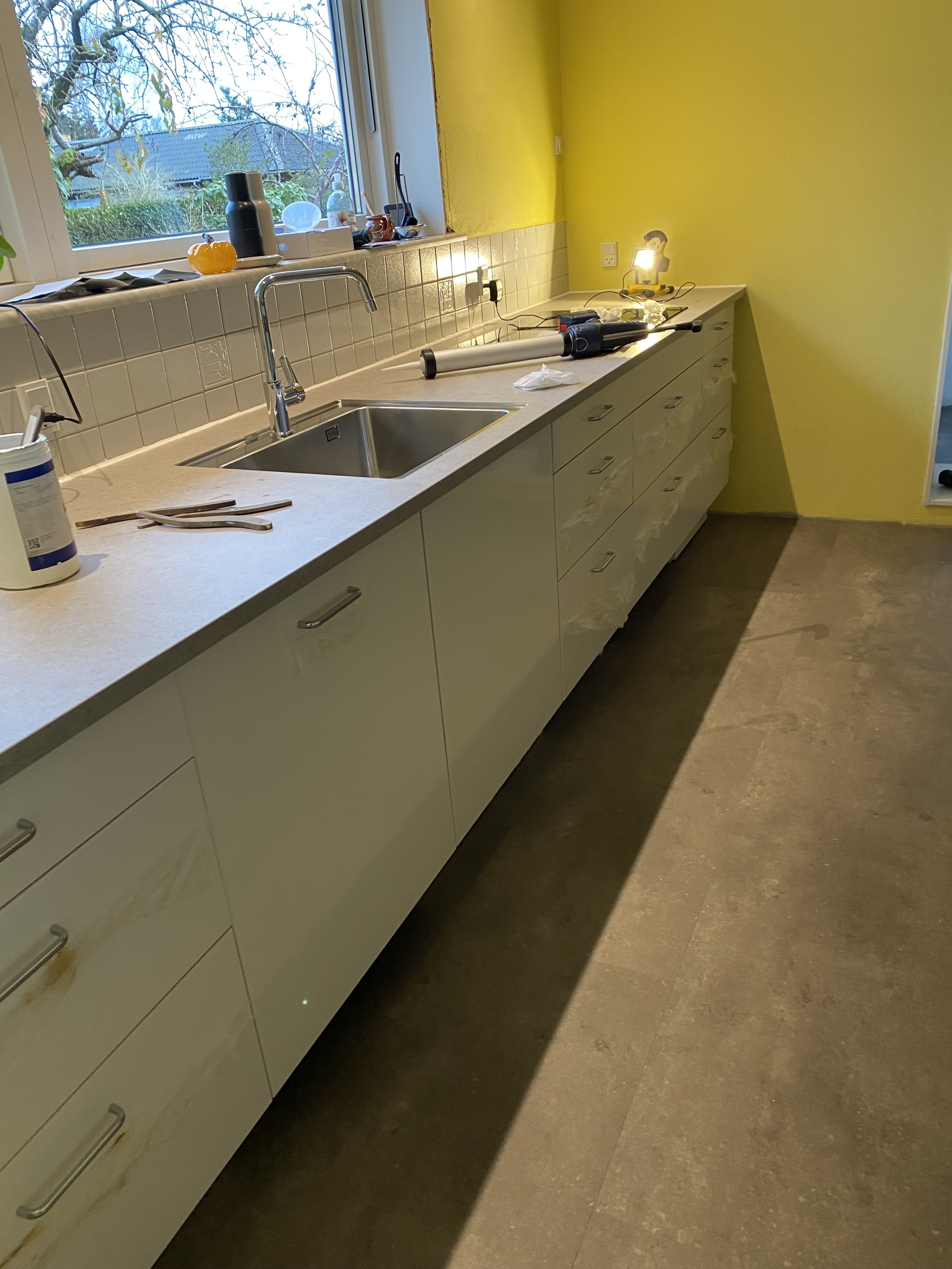 Renovering af køkken i hus